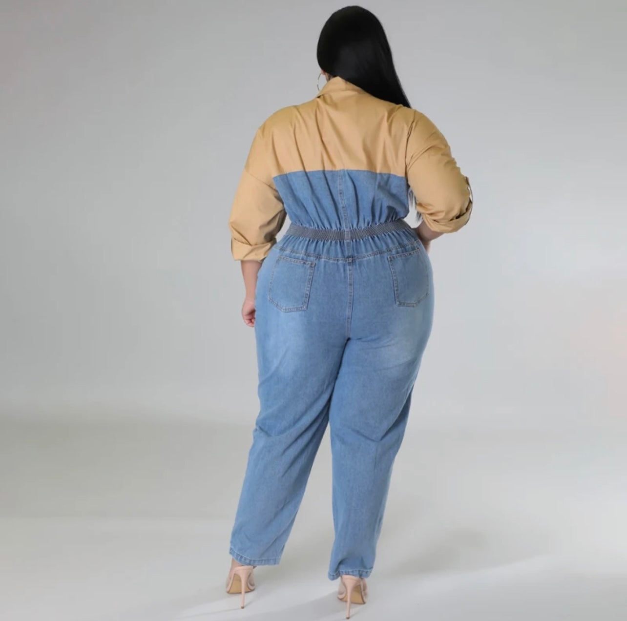 DENIM JUNPSUIT