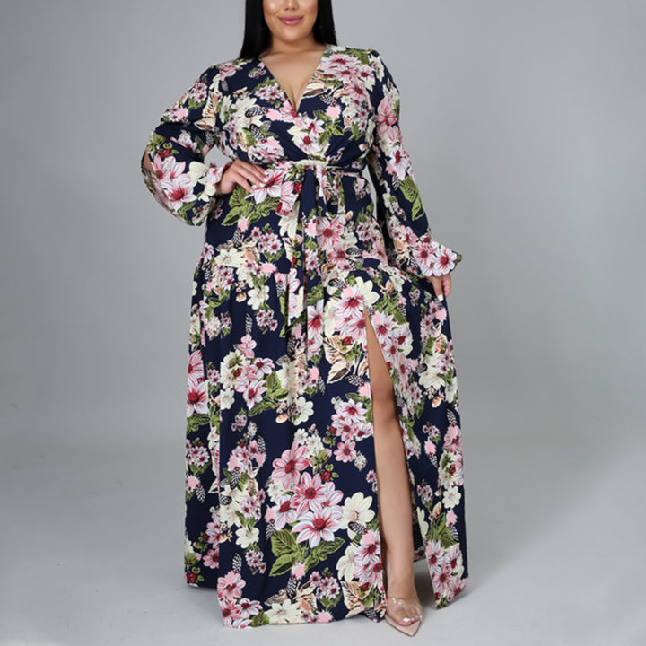 FLORAL MAXI DRESS