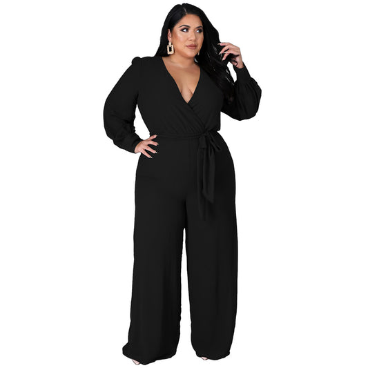 ELEGANT BLACK JUMPSUIT